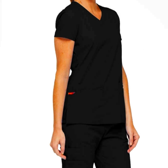 NWT Women's Dickies EDS Signature V-neck Scrub Top - Picture 5 of 8
